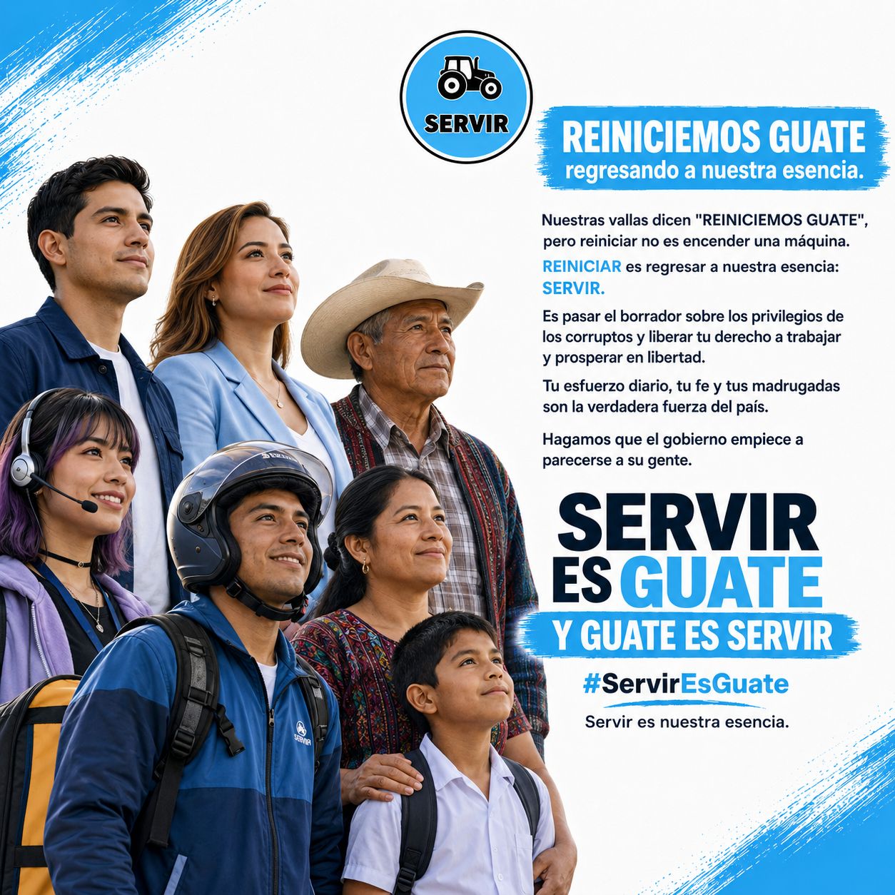 Reiniciemos Guate regresando a nuestra esencia: SERVIR